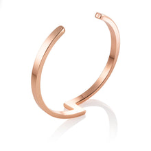 Load image into Gallery viewer, Zig Zag Bangle (Rose Gold)