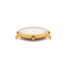Load image into Gallery viewer, Mist Grey Suede Kensington 34 (Gold/White)