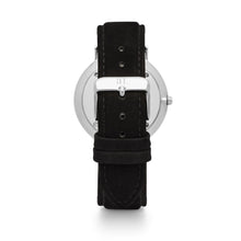 Load image into Gallery viewer, Black Suede Kensington 40 (Silver)