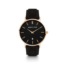 Load image into Gallery viewer, Black Suede Kensington 40 (Gold/Black)