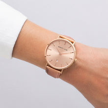 Load image into Gallery viewer, Metallic Rose Gold Leather Stellar 34 (Rose Gold)