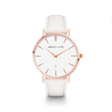 Load image into Gallery viewer, White Dove Leather Kensington 40 (Rose Gold)
