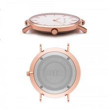 Load image into Gallery viewer, Mist Grey Suede Kensington 40 (Rose Gold)