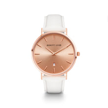 Load image into Gallery viewer, White Dove Leather Stellar 40 (Rose Gold)