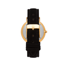 Load image into Gallery viewer, Black Suede Kensington 34 (White/Gold)
