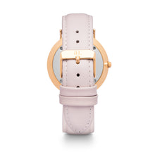 Load image into Gallery viewer, Nude Pink Leather Kensington 40 (Gold/White)