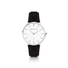 Load image into Gallery viewer, Black Suede Kensington 34 (Silver)