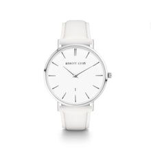 Load image into Gallery viewer, White Dove Leather Kensington 40 (Silver)