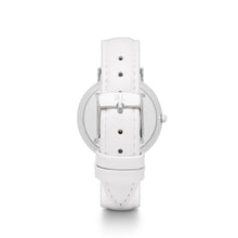 Load image into Gallery viewer, White Dove Leather Kensington 34 (Silver)
