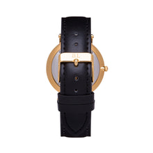 Load image into Gallery viewer, Black Leather Kensington 40 (Gold/Black)