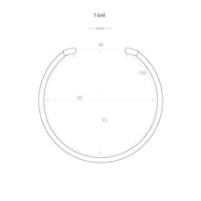 Load image into Gallery viewer, T-Bar Bangle (Gold)