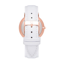 Load image into Gallery viewer, White Dove Leather Kensington 40 (Rose Gold)