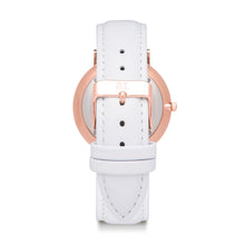Load image into Gallery viewer, White Dove Leather Stellar 40 (Rose Gold)