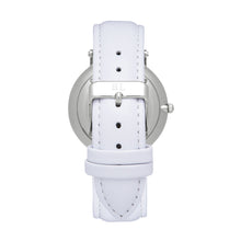 Load image into Gallery viewer, White Dove Leather Kensington 40 (Silver)