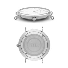 Load image into Gallery viewer, White Dove Leather Kensington 40 (Silver)